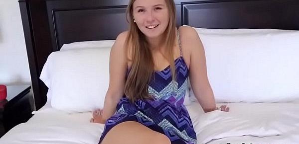  18 Year Old First Time Casting Melissa May